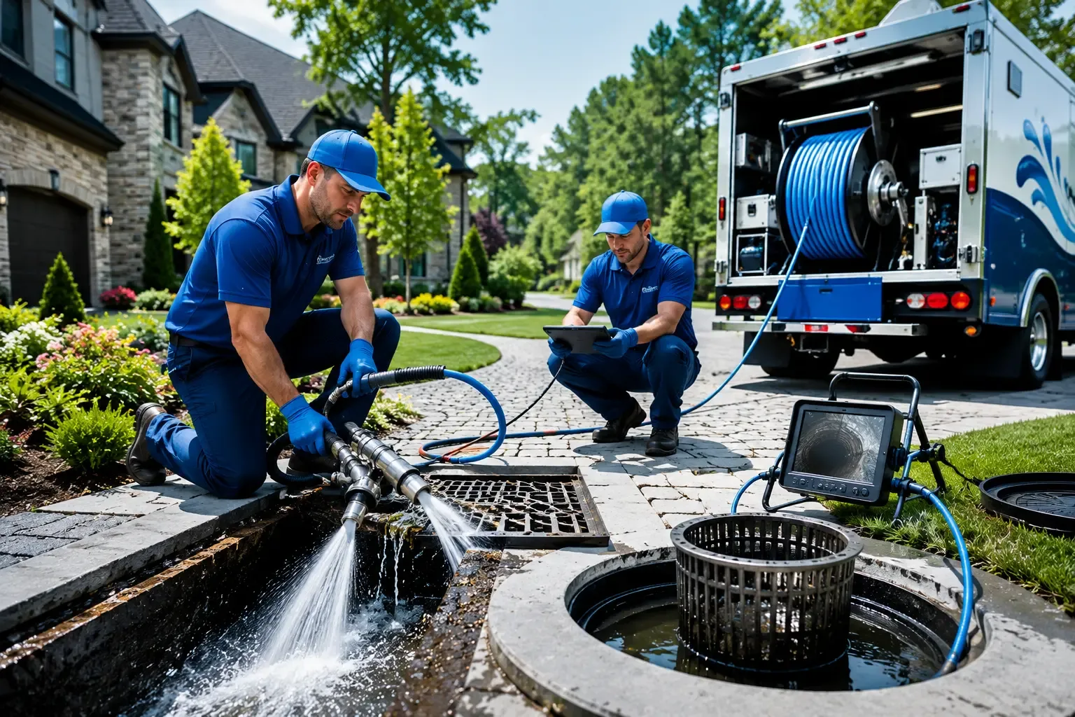 Local outdoor drain cleaning professionals in Triplett, MO